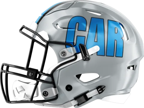 Carolina Panthers helmet