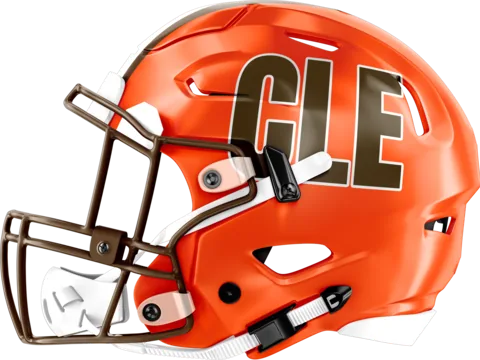 Cleveland Browns helmet