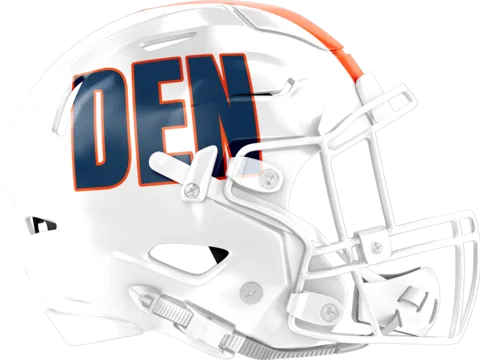 Denver Broncos helmet