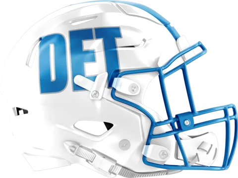 Detroit Lions helmet