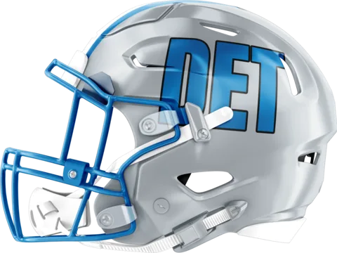 Detroit Lions helmet