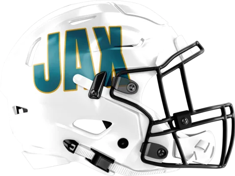 Jacksonville Jaguars helmet