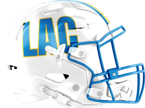 Los Angeles Chargers helmet