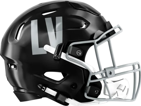 Las Vegas Raiders helmet