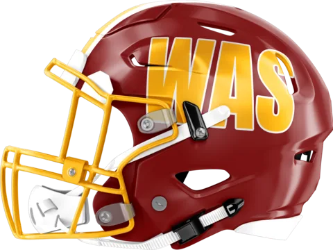 Washington Commanders helmet